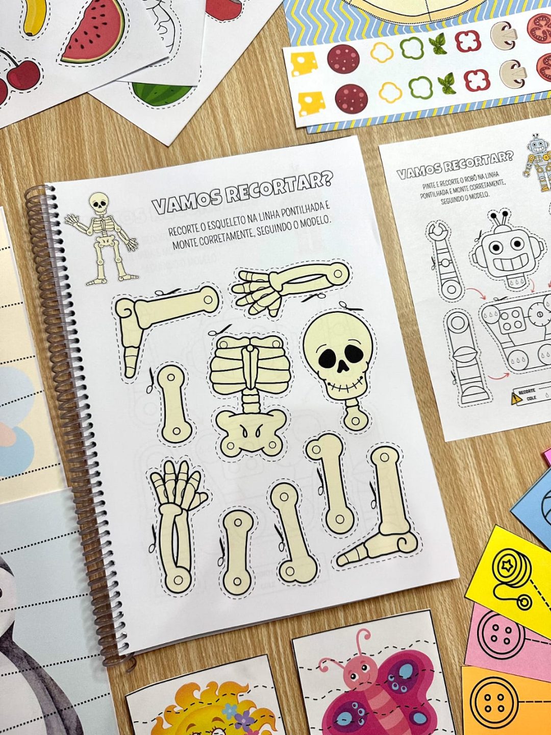 Apostila RECORTE E COLAGEM para Educação Infantil - Atividades para recortar e colar! - Imagem 8