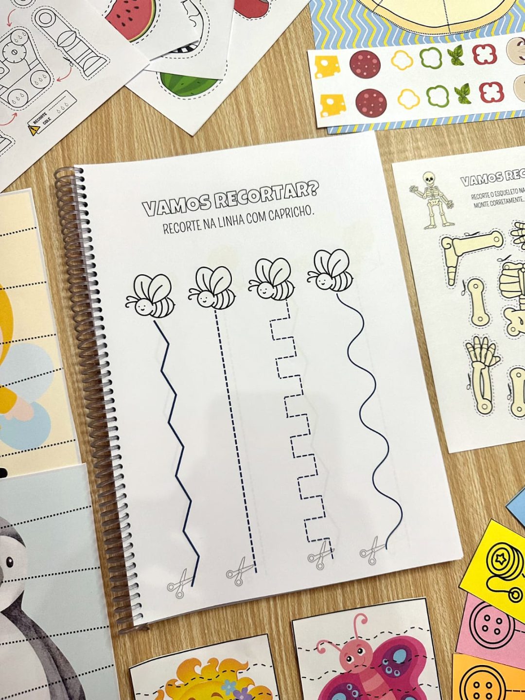 Apostila RECORTE E COLAGEM para Educação Infantil - Atividades para recortar e colar! - Imagem 7