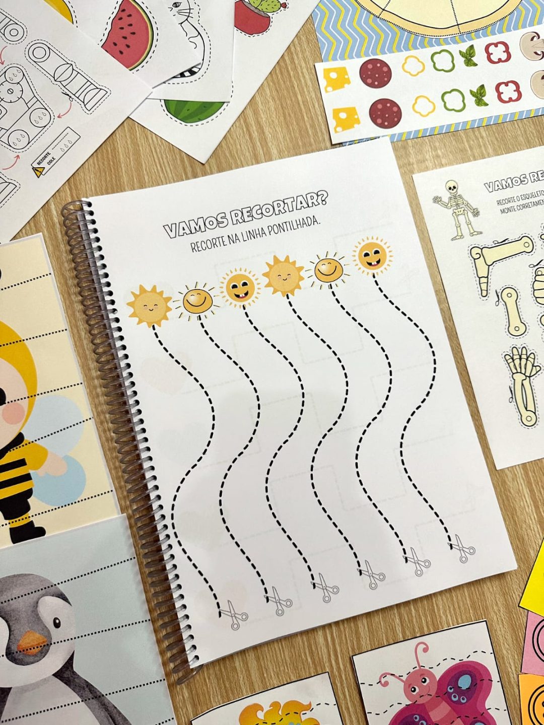 Apostila RECORTE E COLAGEM para Educação Infantil - Atividades para recortar e colar! - Imagem 6