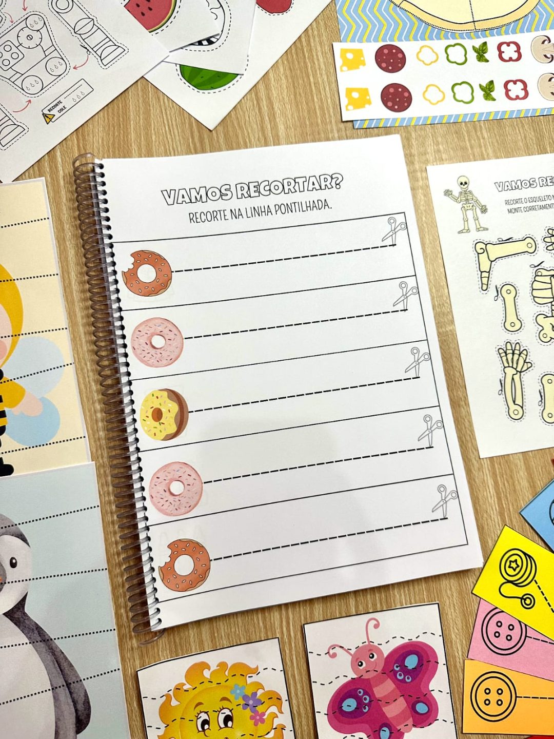 Apostila RECORTE E COLAGEM para Educação Infantil - Atividades para recortar e colar! - Imagem 4