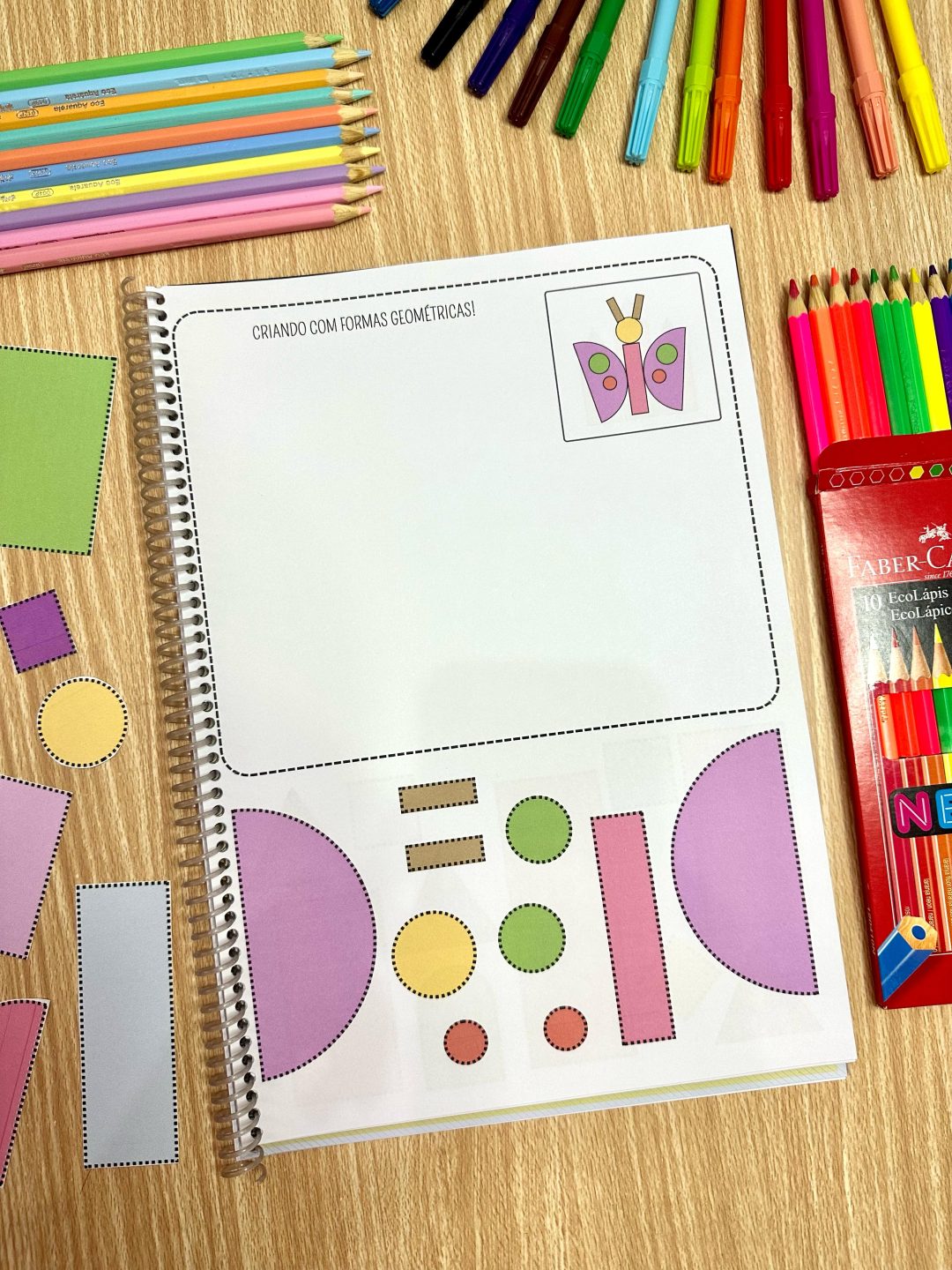 Criando com Formas – Atividades com formas geométricas para Educação Infantil - Imagem 8