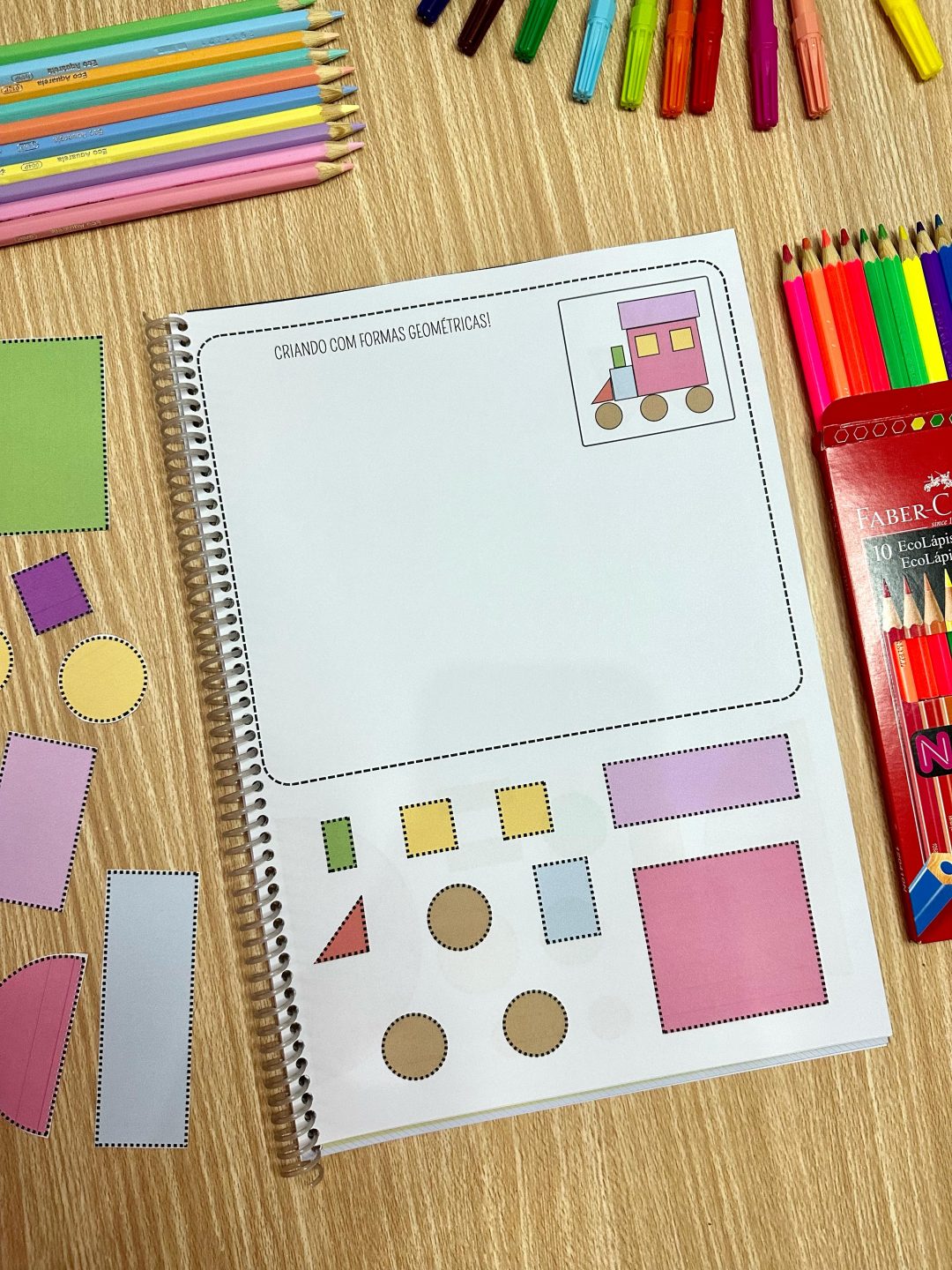 Criando com Formas – Atividades com formas geométricas para Educação Infantil - Imagem 9