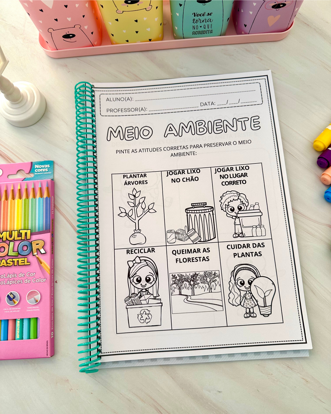 Atividades Meio Ambiente para Imprimir – Educação Infantil e Séries Iniciais - Imagem 5
