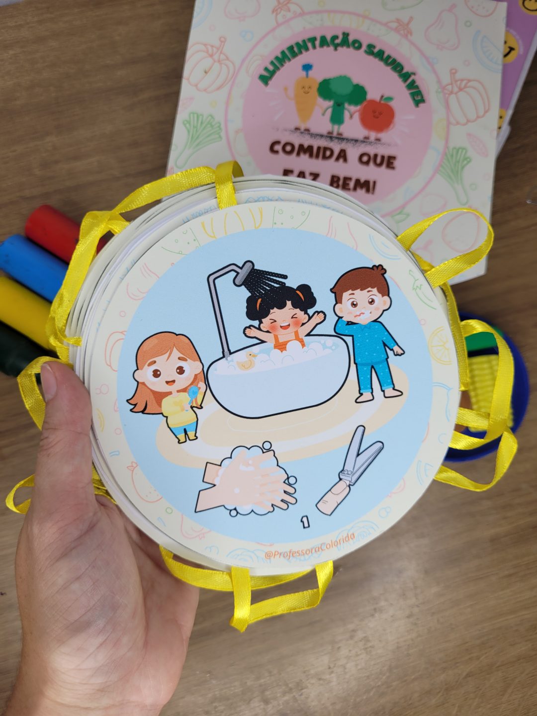Alimentação Saudável na Educação Infantil - Histórinha para trabalhar alimentação saudável na Educação Infantil: Sacolinha Alimentação Saudável - Imagem 5