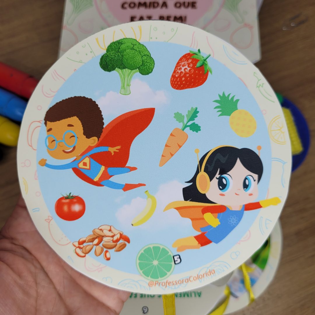 Alimentação Saudável na Educação Infantil - Histórinha para trabalhar alimentação saudável na Educação Infantil: Sacolinha Alimentação Saudável