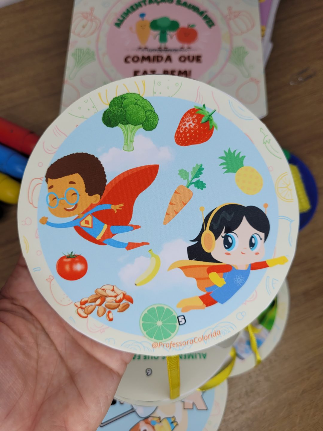 Alimentação Saudável na Educação Infantil - Histórinha para trabalhar alimentação saudável na Educação Infantil: Sacolinha Alimentação Saudável