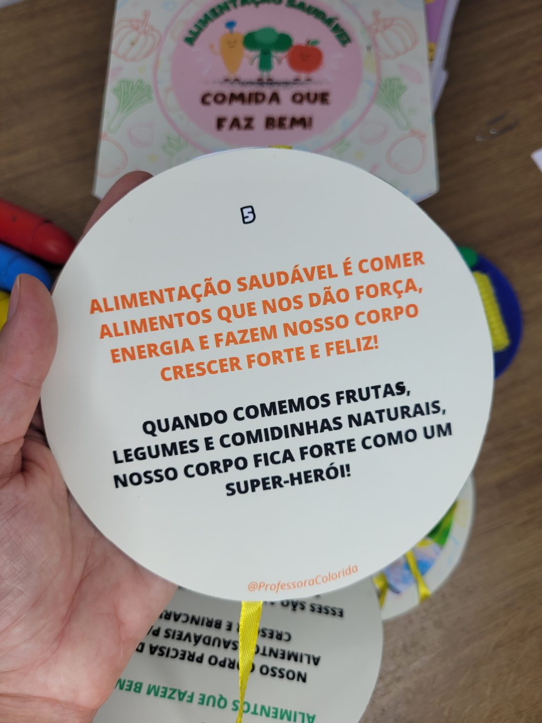Alimentação Saudável na Educação Infantil - Histórinha para trabalhar alimentação saudável na Educação Infantil: Sacolinha Alimentação Saudável - Imagem 3