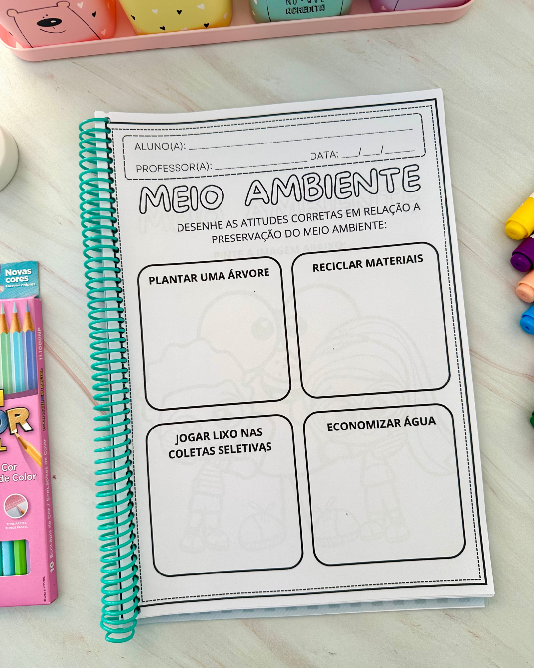 Atividades Meio Ambiente para Imprimir – Educação Infantil e Séries Iniciais - Imagem 13