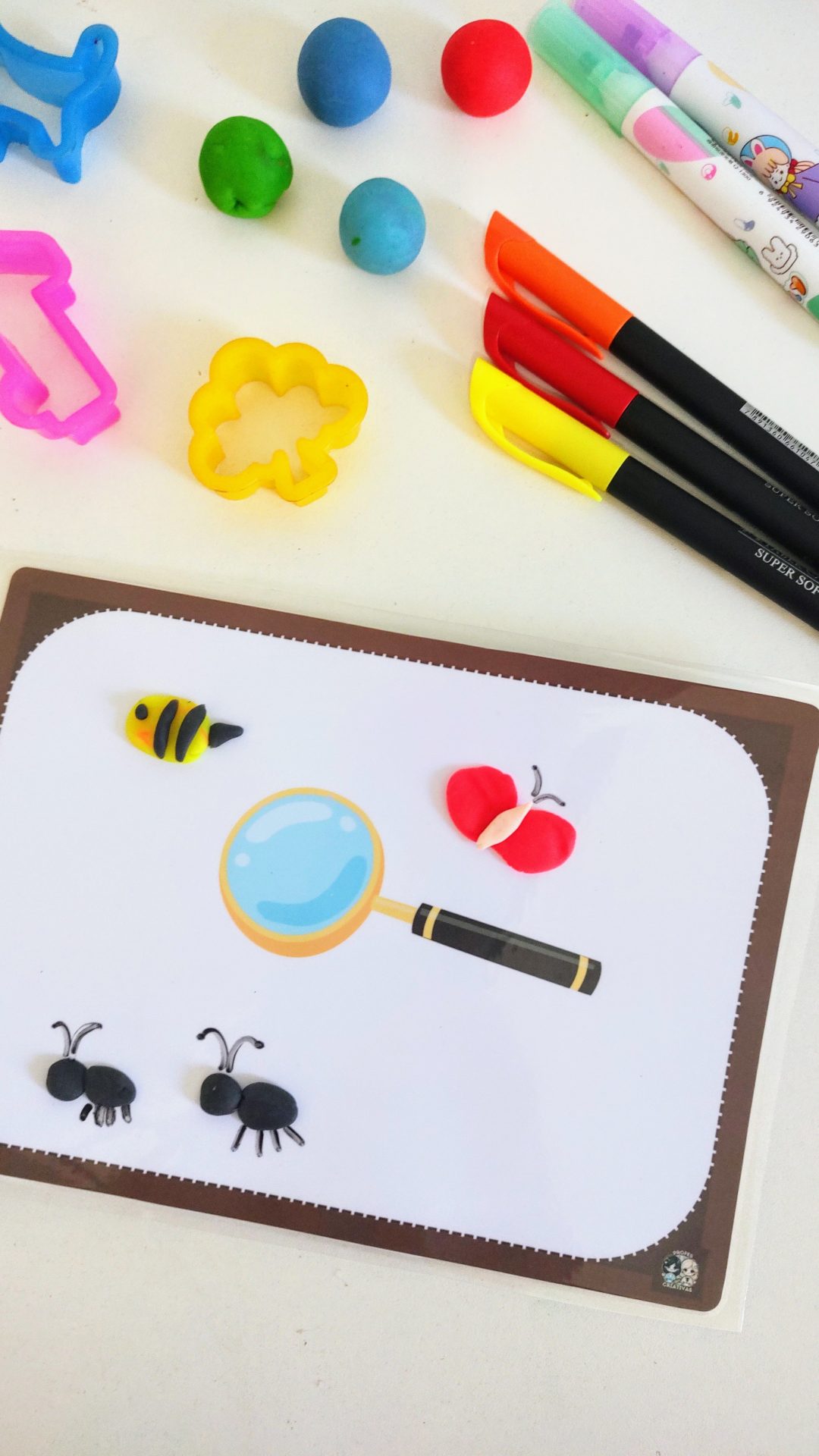Placas de Massinha para brincar, criar, modelar e desenhar! - Imagem 4