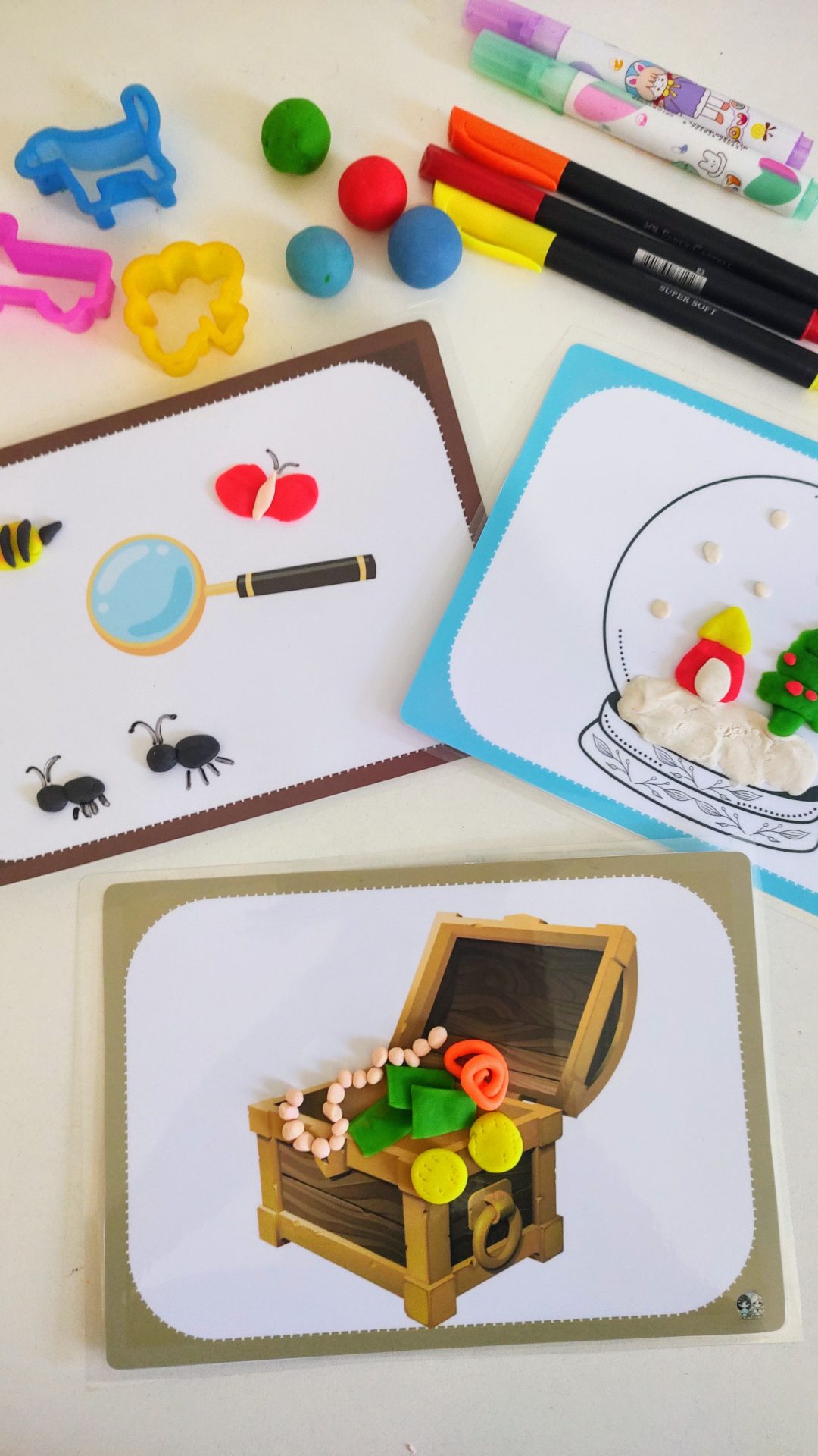Placas de Massinha para brincar, criar, modelar e desenhar! - Imagem 6