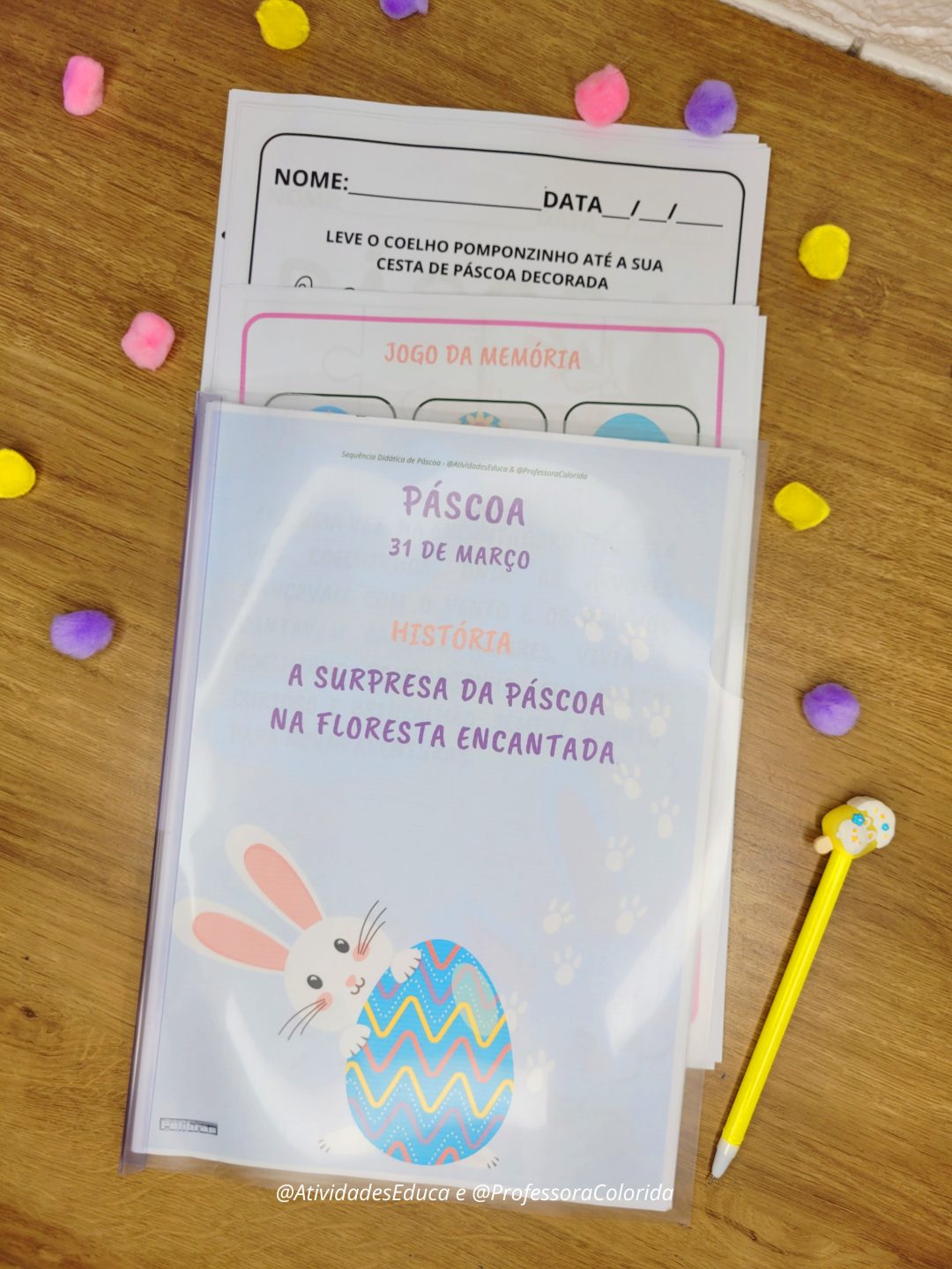 Sequência Didática de Páscoa – Educação Infantil