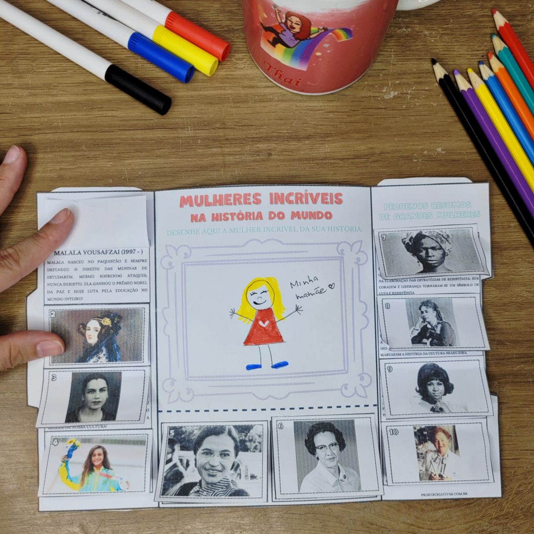 Atividade para o Dia Internacional da Mulher - Ensino Fundamental