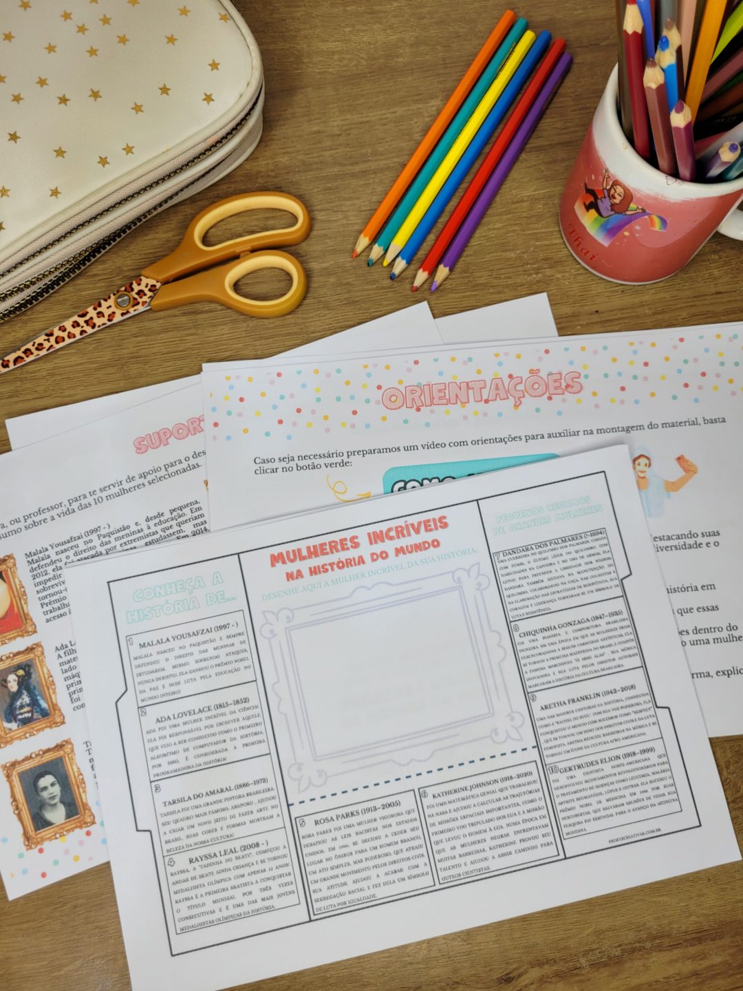 Atividade para o Dia Internacional da Mulher - Ensino Fundamental - Imagem 3