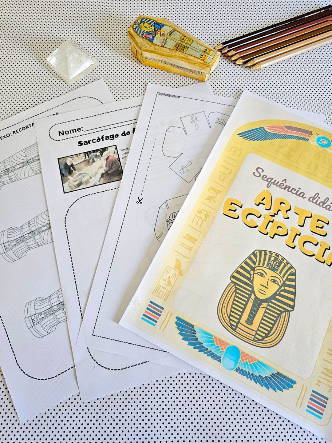 Arte Egípcia na prática – Sequência didática e atividades incríveis para sua turma! - Imagem 5