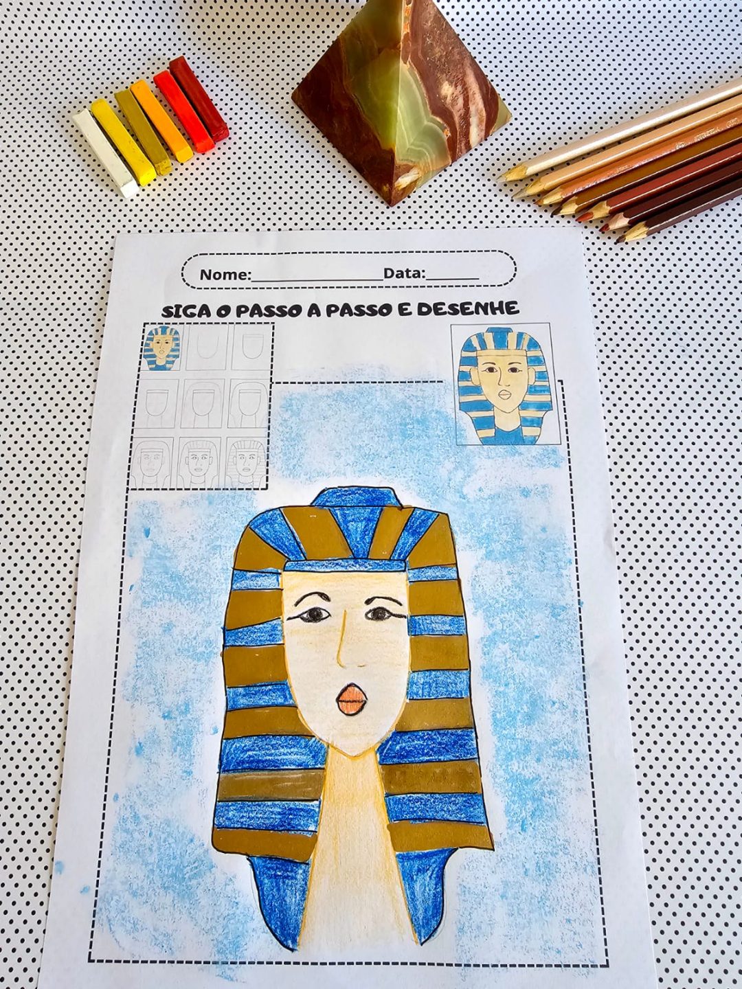Arte Egípcia na prática – Sequência didática e atividades incríveis para sua turma! - Imagem 9