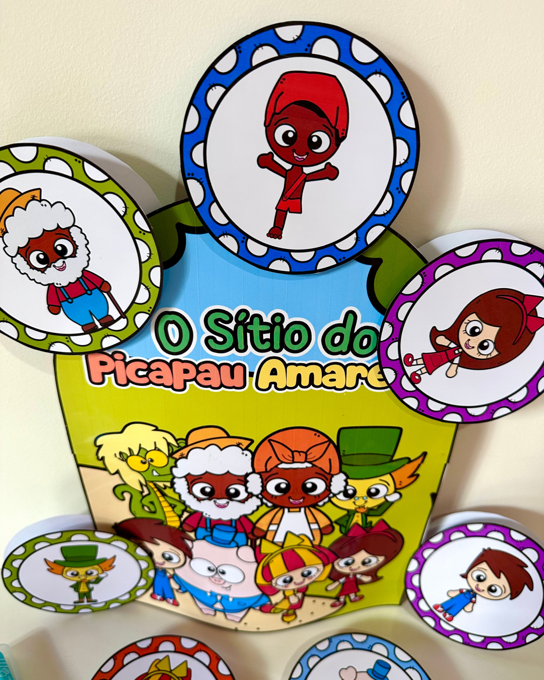 Luva PERSONAGENS DO SÍTIO DO PICAPAU AMARELO! - Imagem 5