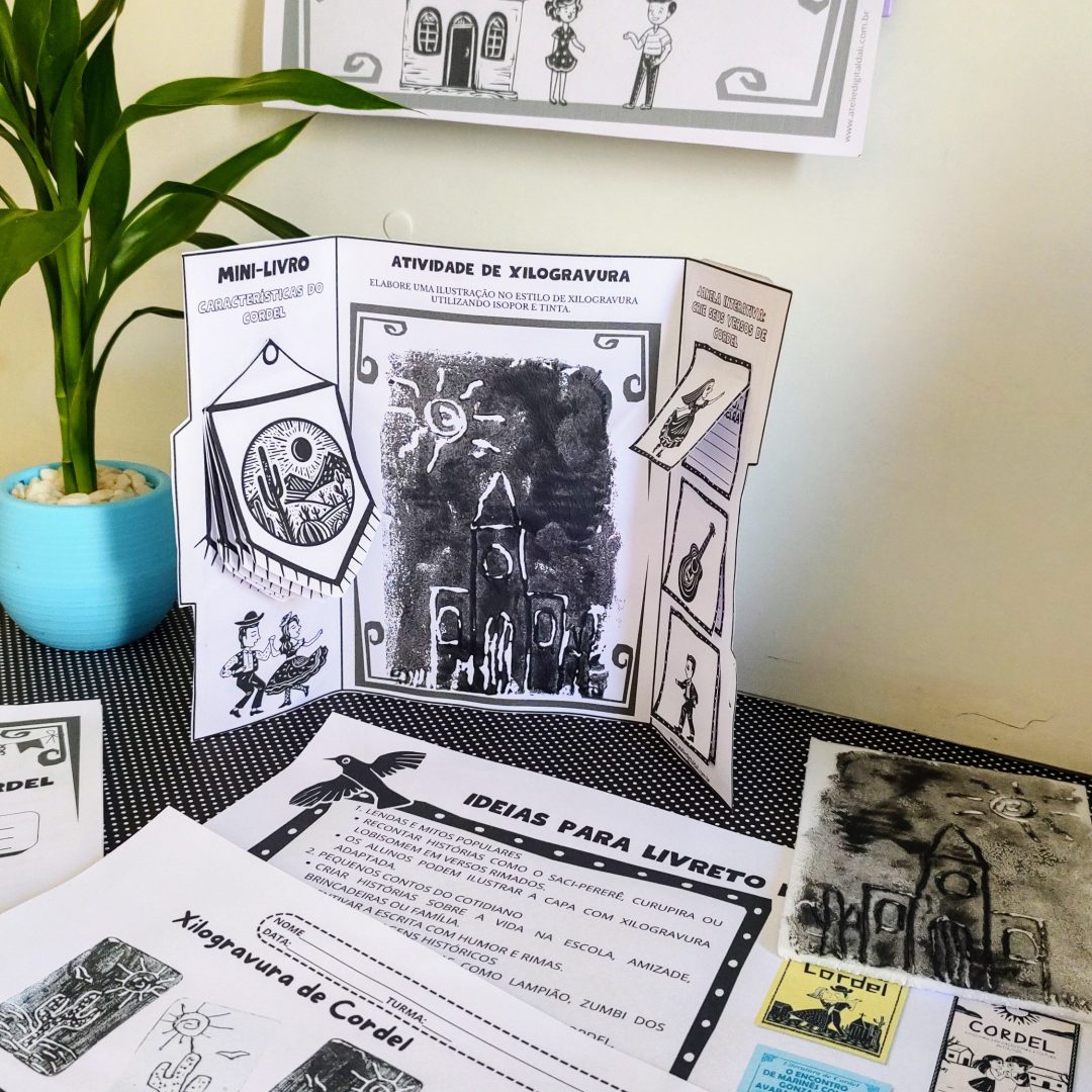Arte e Literatura de Cordel – Lapbook com atividades e cartazes!