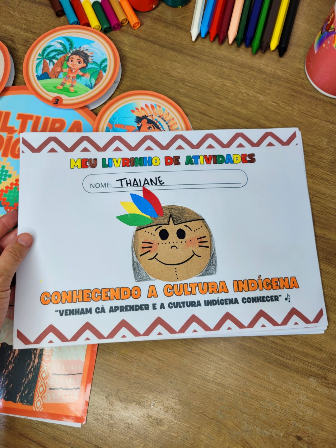 Luva Musical Povos Indígenas para Educação Infantil com ATIVIDADES para imprimir! - Imagem 3