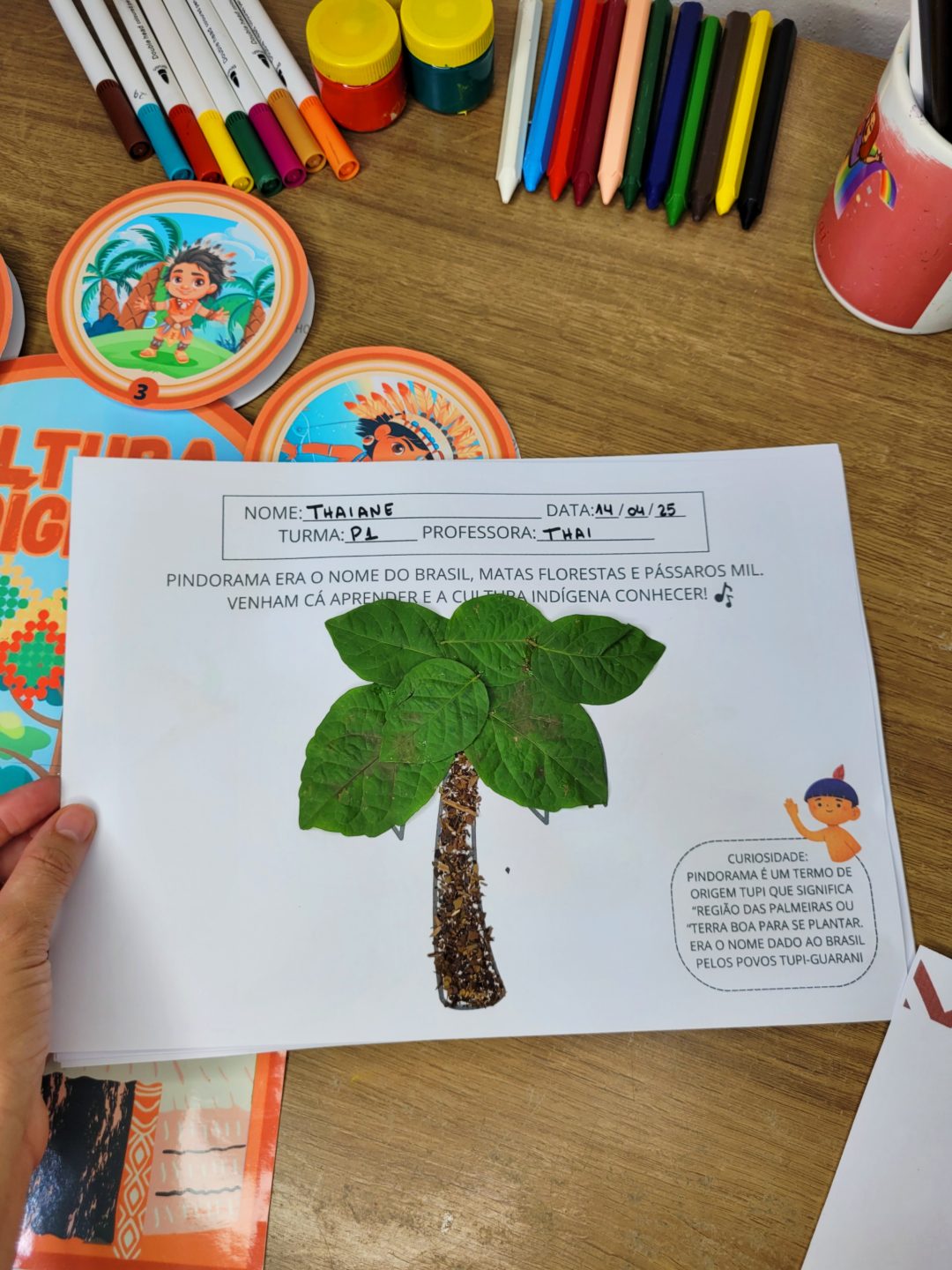 Luva Musical Povos Indígenas para Educação Infantil com ATIVIDADES para imprimir! - Imagem 5