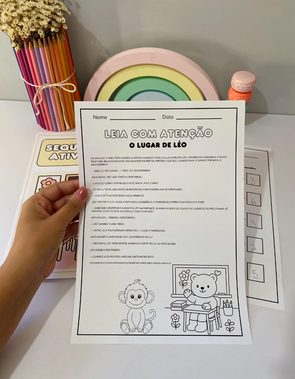 Sequência de Atividades inspiradas nos Bobbie Goods - Matemática, leitura e valores para 1º ano do Ensino Fundamental - Imagem 3