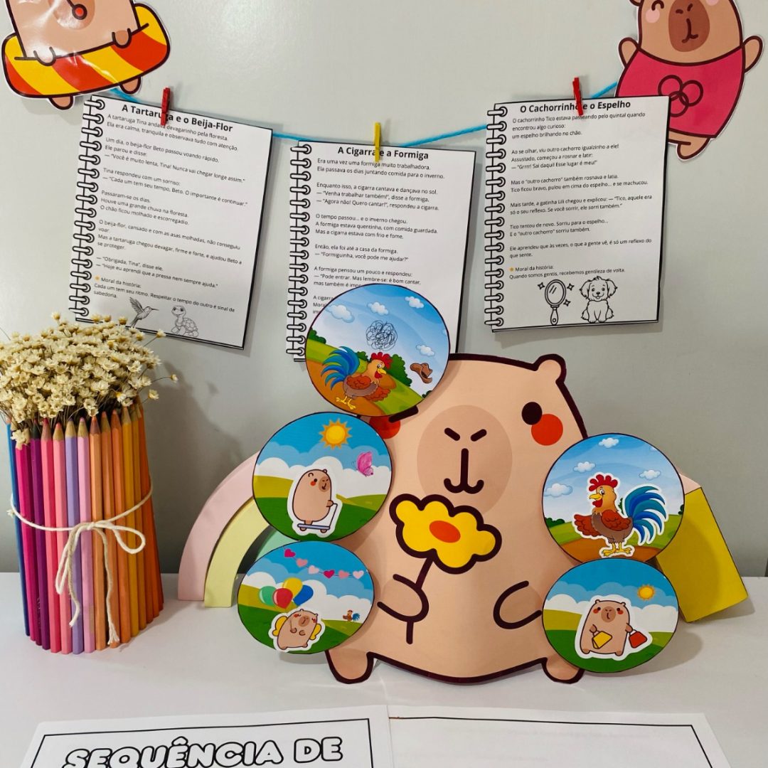 Sequência Didática – Fábulas + Luva Pedagógica para Ensino Fundamental