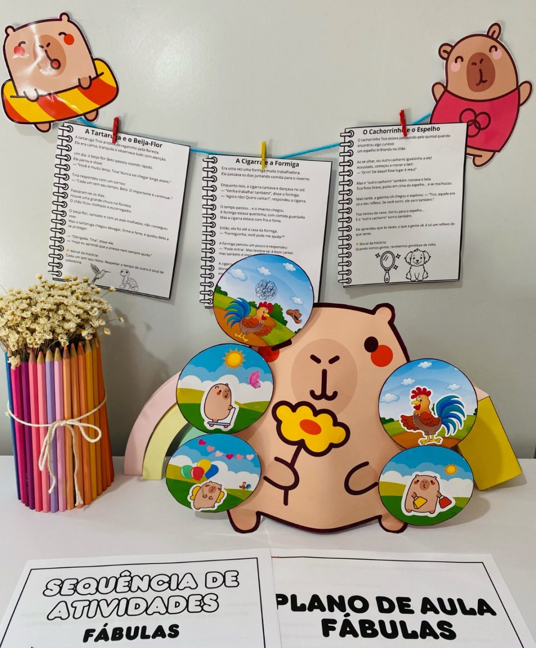 Sequência Didática – Fábulas + Luva Pedagógica para Ensino Fundamental
