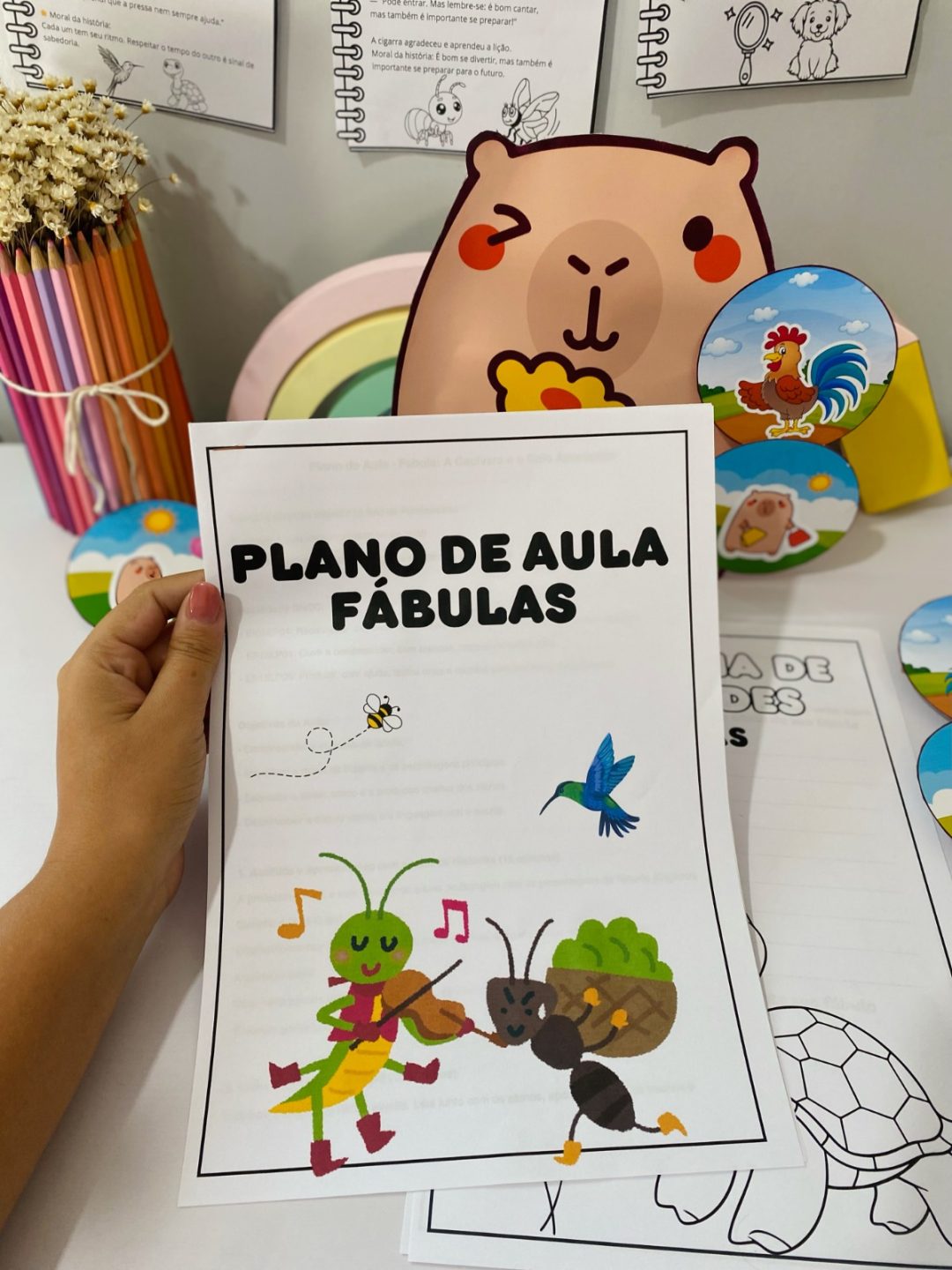 Sequência Didática – Fábulas + Luva Pedagógica para Ensino Fundamental - Imagem 2