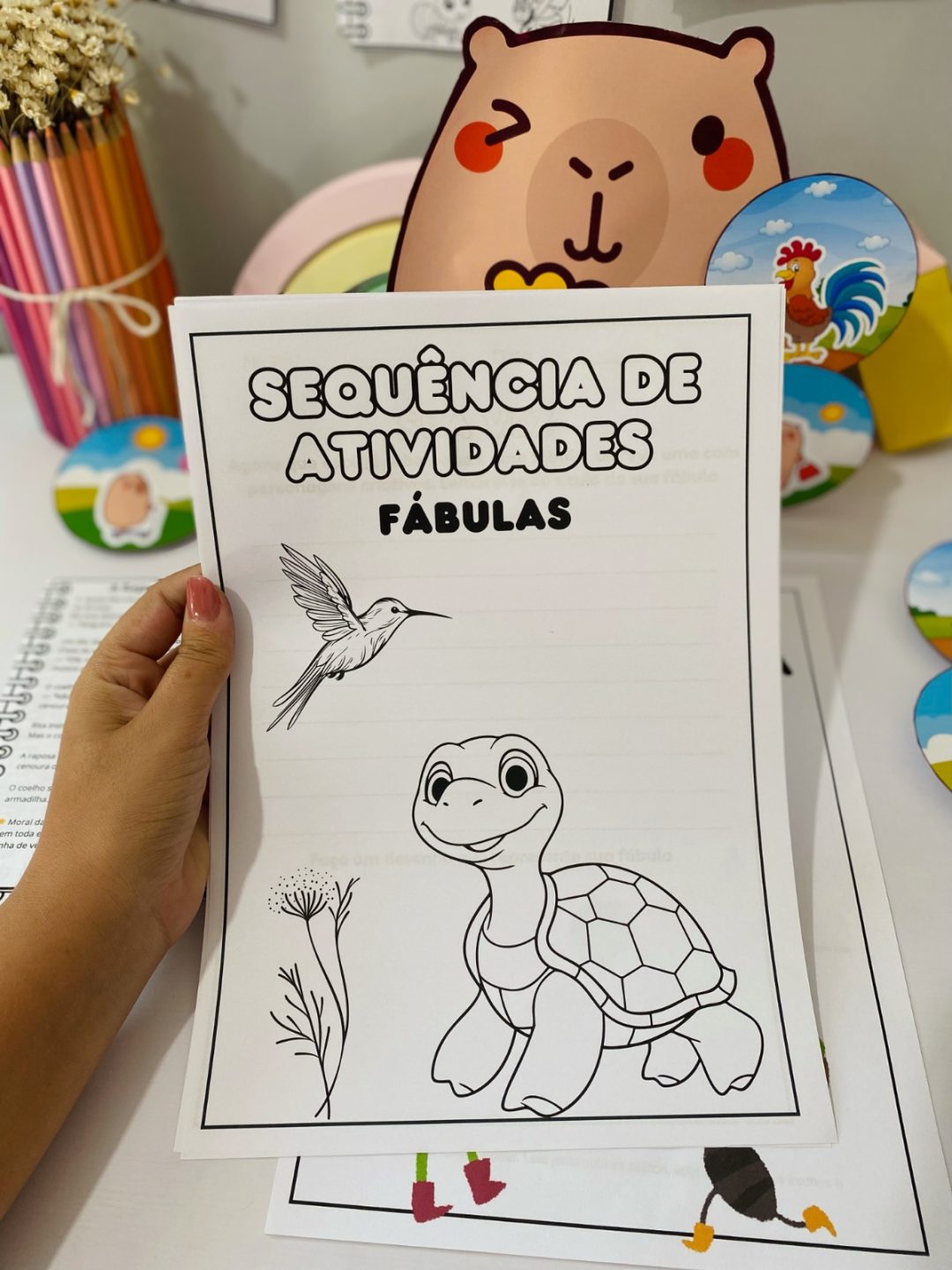 Sequência Didática – Fábulas + Luva Pedagógica para Ensino Fundamental - Imagem 4