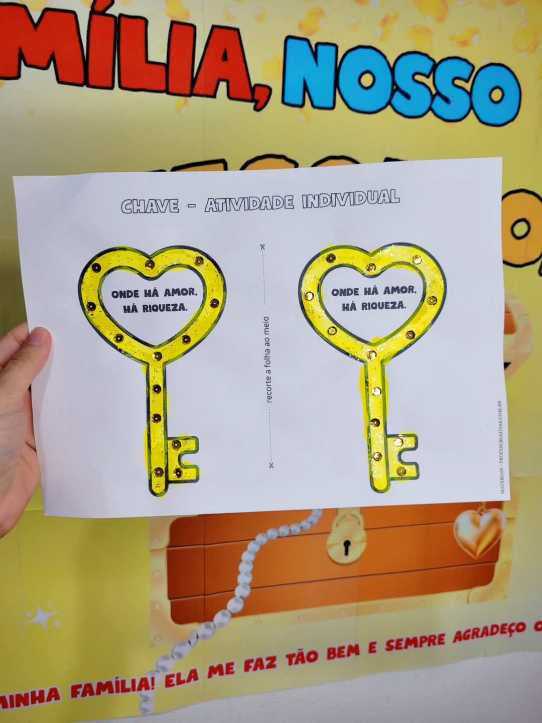 Plano de Aula, Atividades com Mural para o Dia da Família Educação Infantil - Imagem 8