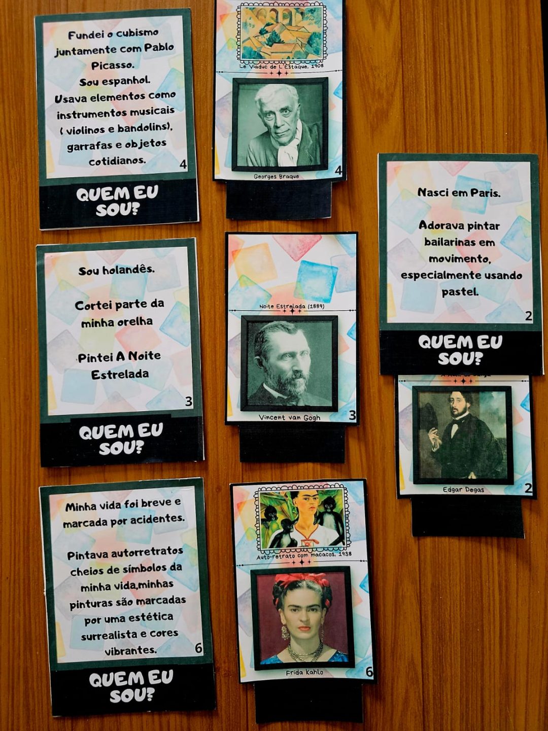 Cartas de Arte: Quem Eu Sou? Descubra os Grandes Mestres da Arte de forma divertida! - Imagem 3