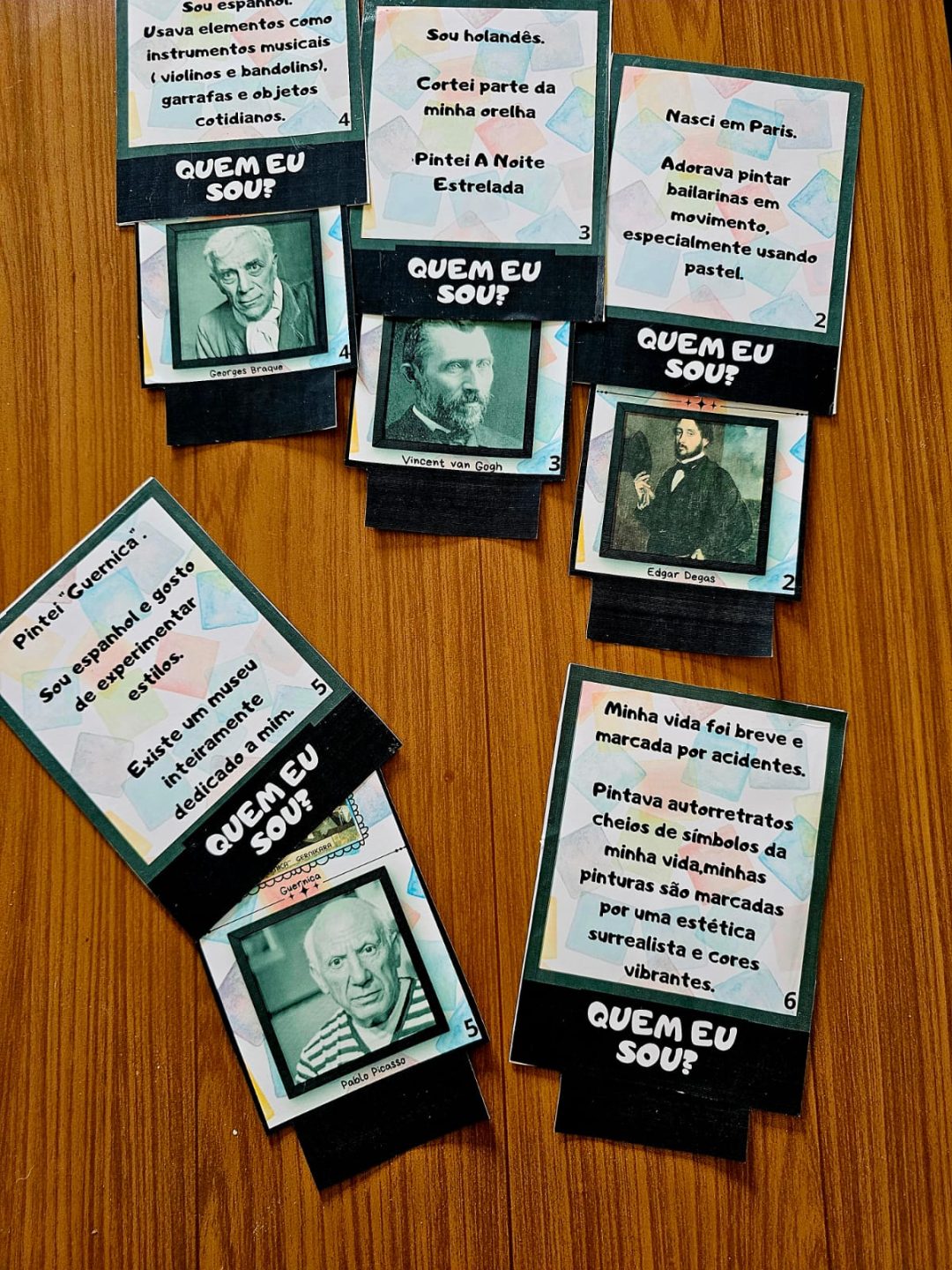 Cartas de Arte: Quem Eu Sou? Descubra os Grandes Mestres da Arte de forma divertida! - Imagem 2
