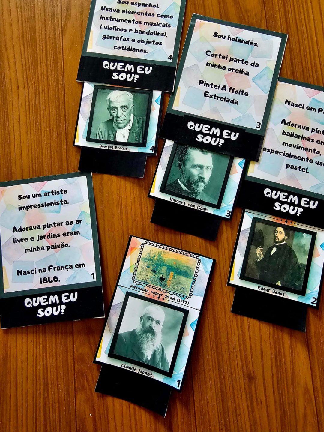 Cartas de Arte: Quem Eu Sou? Descubra os Grandes Mestres da Arte de forma divertida! - Imagem 8