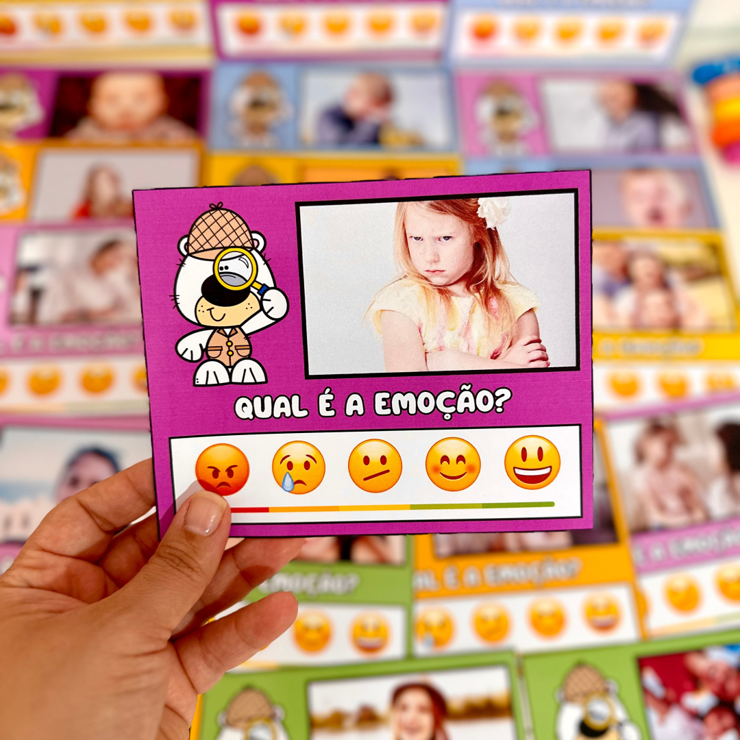 Atividade sobre EMOÇÕES: QUAL É A EMOÇÃO?