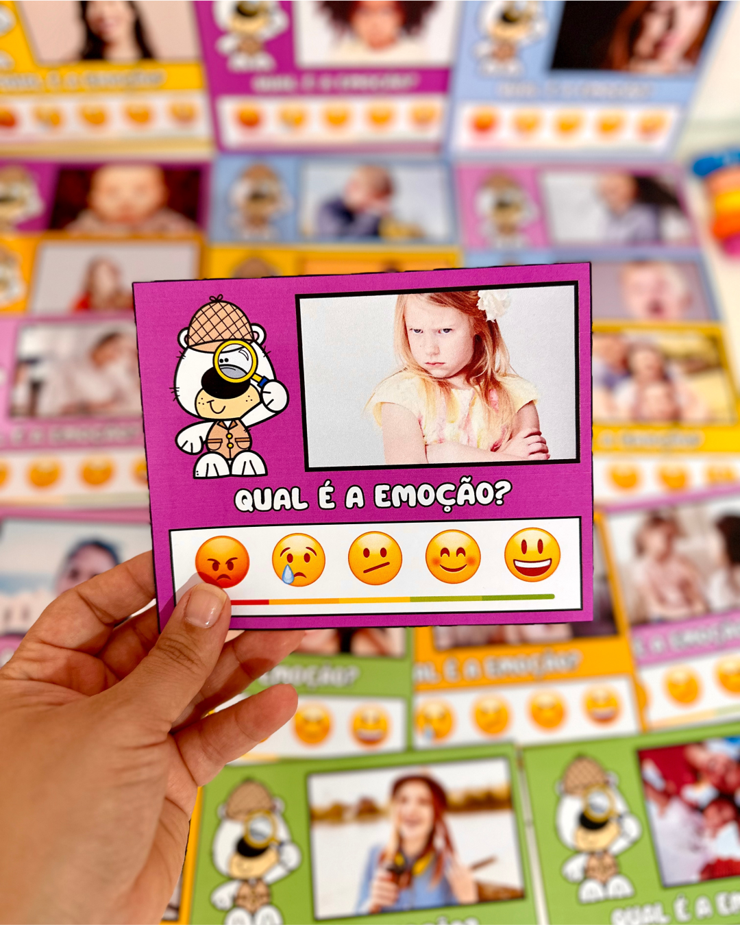 Atividade sobre EMOÇÕES: QUAL É A EMOÇÃO?