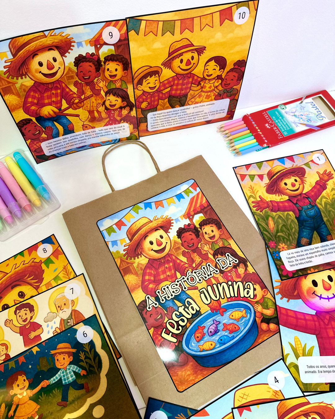 História  da Festa Junina na Sacola – Educação Infantil e Anos Iniciais do Ensino Fundamental - Imagem 15