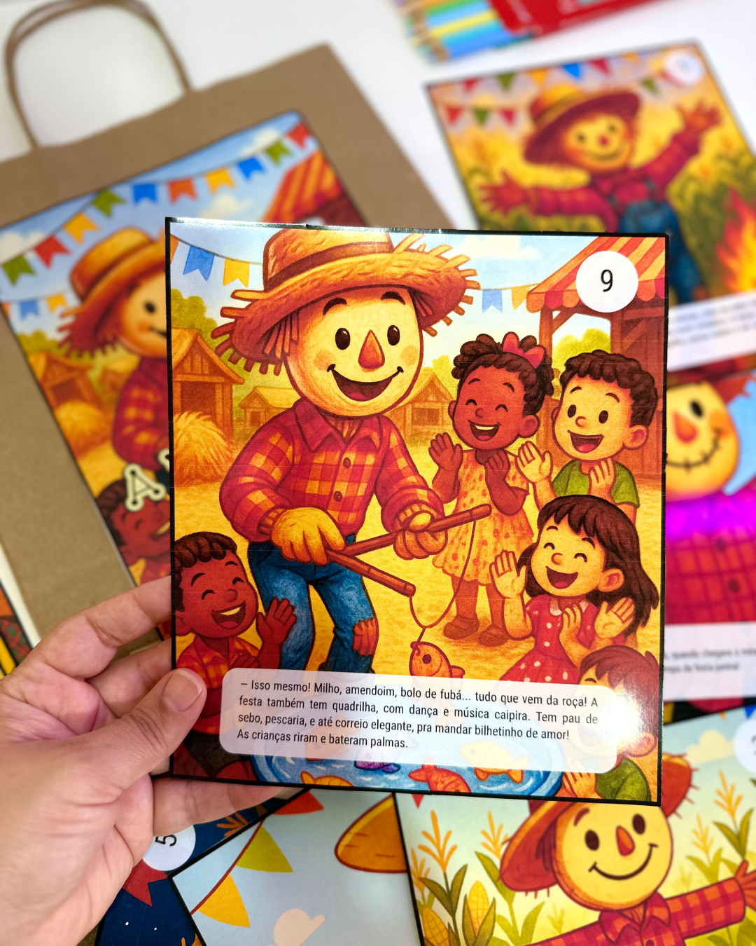 História  da Festa Junina na Sacola – Educação Infantil e Anos Iniciais do Ensino Fundamental - Imagem 16