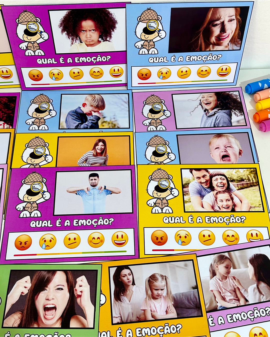 Atividade sobre EMOÇÕES: QUAL É A EMOÇÃO? - Imagem 2