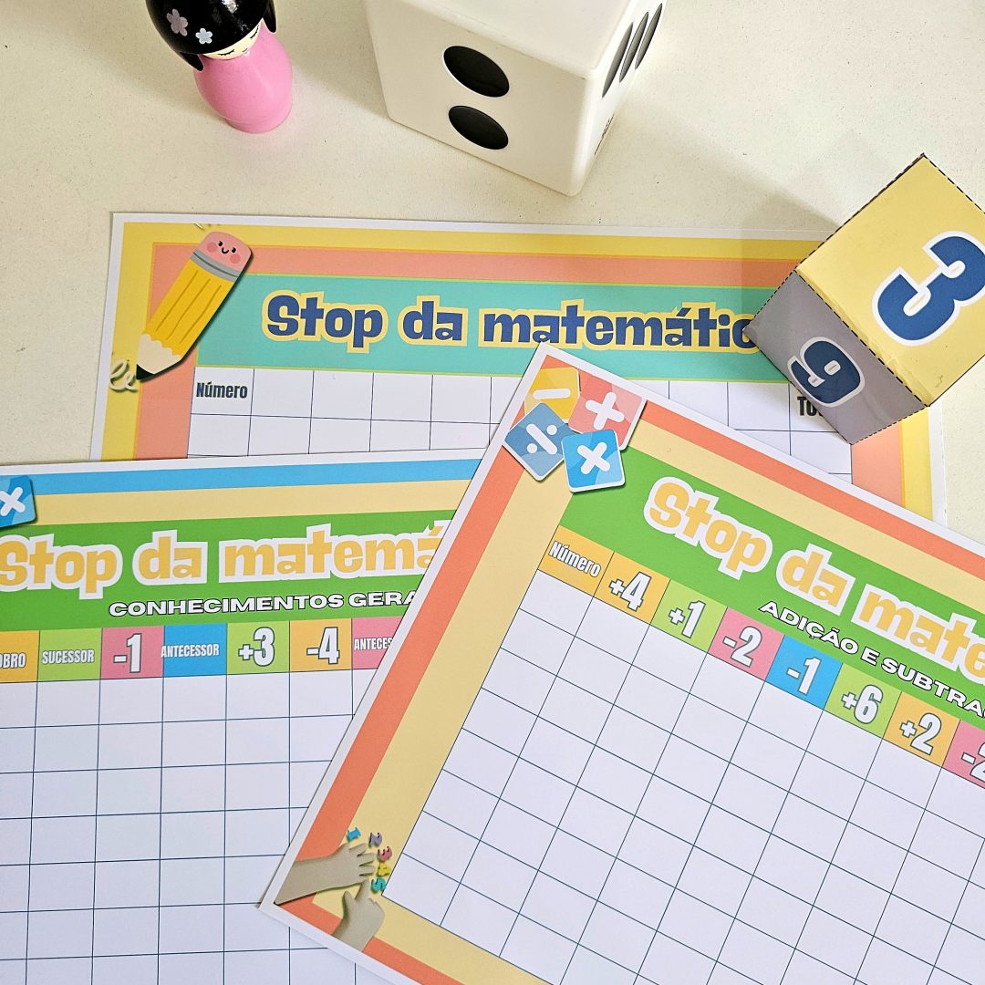 STOP DA MATEMÁTICA – Aprender brincando!