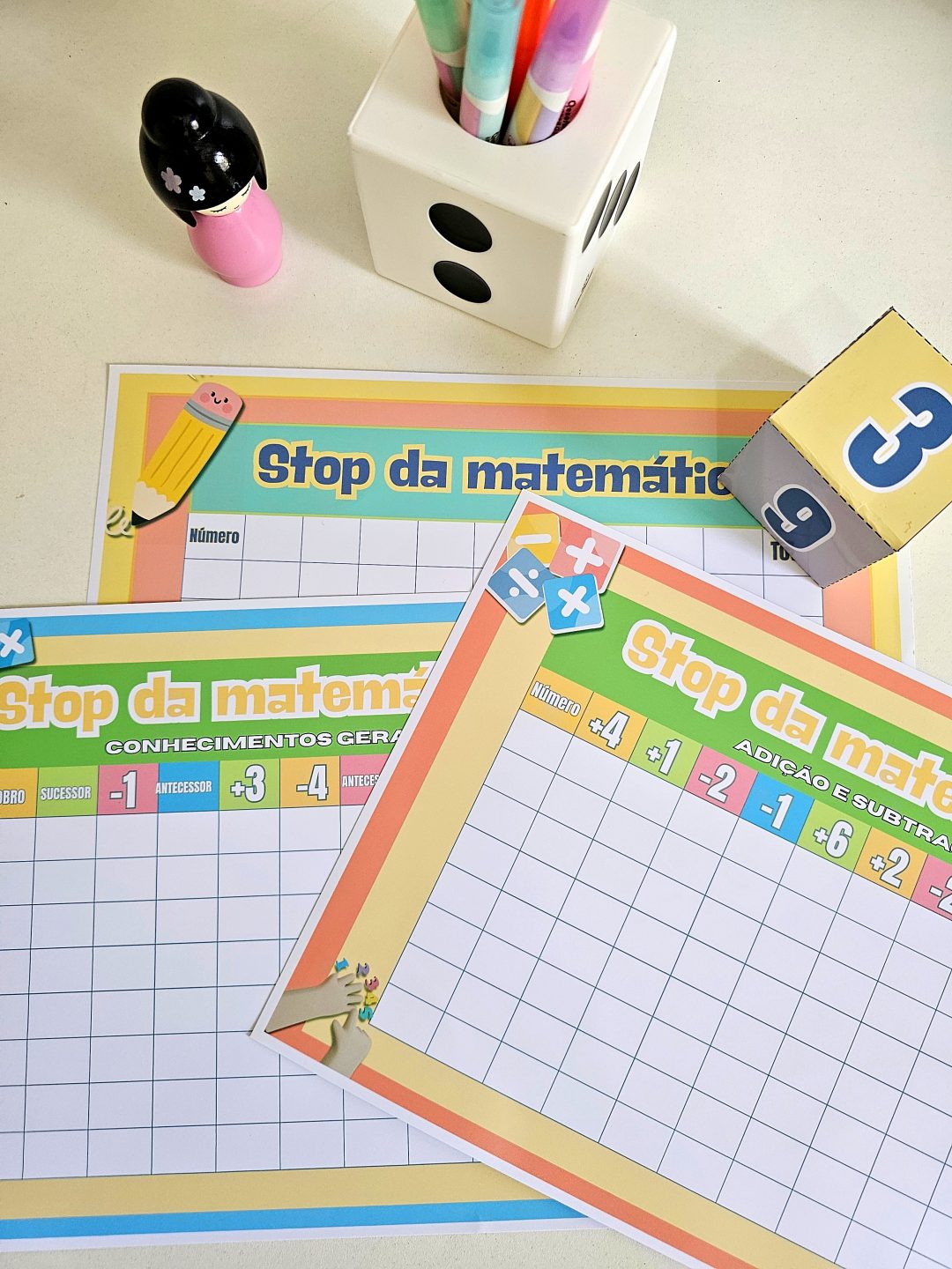 STOP DA MATEMÁTICA – Aprender brincando!