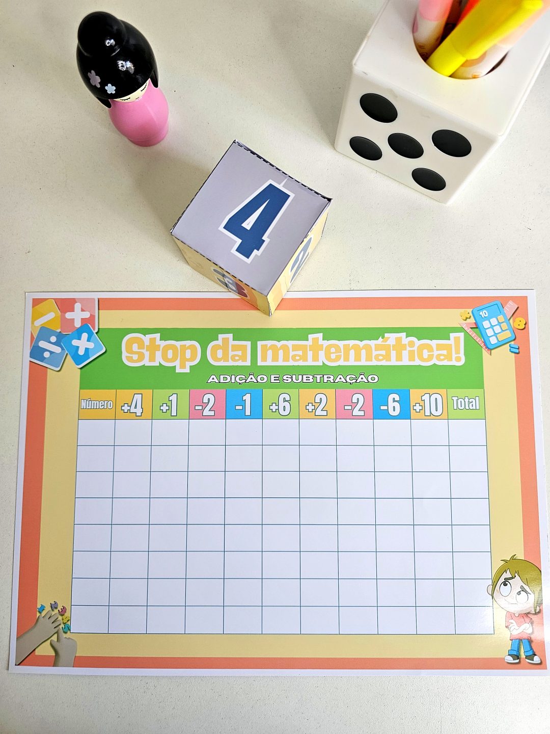 STOP DA MATEMÁTICA – Aprender brincando! - Imagem 3