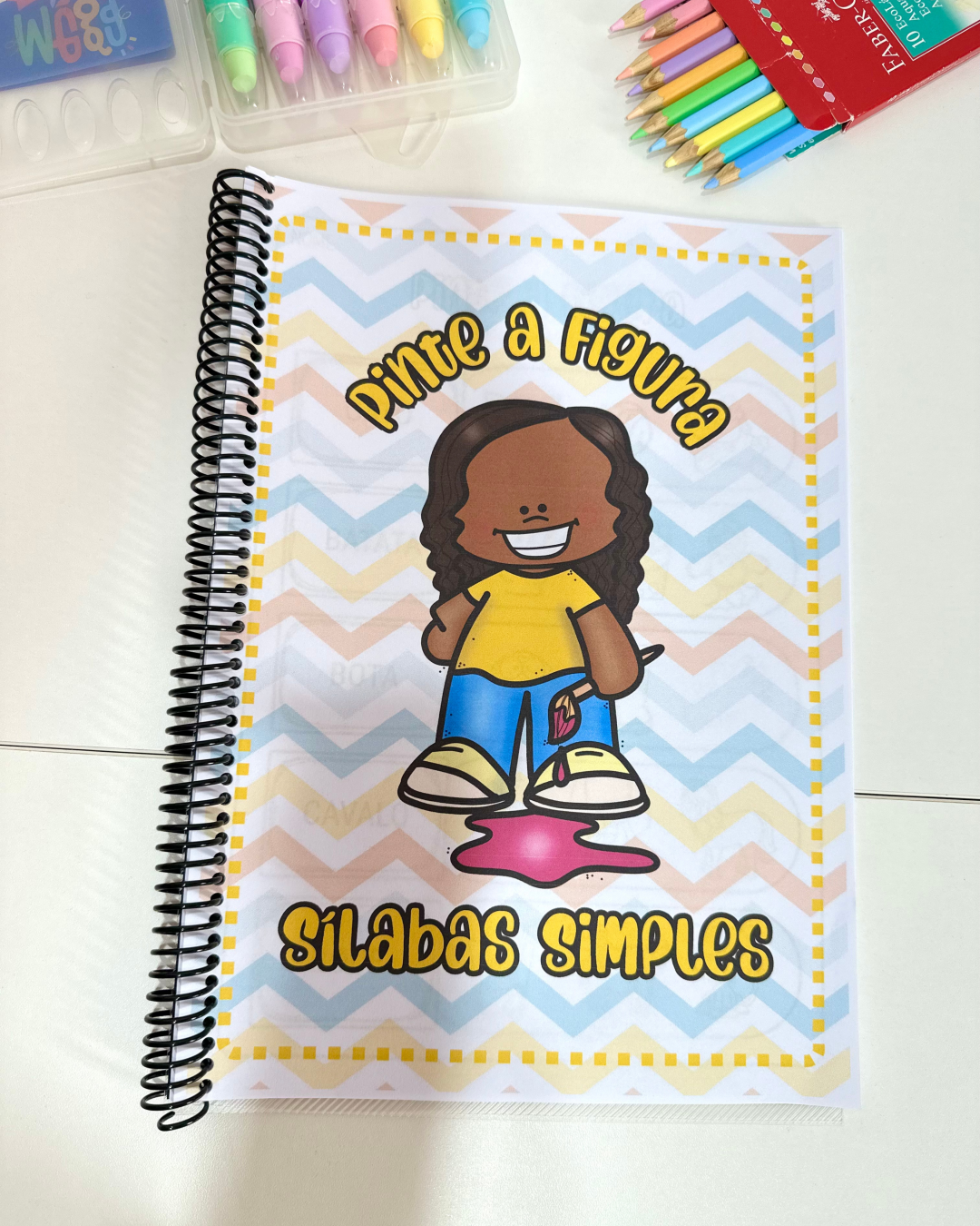 Apostila Pinte a Figura – Sílabas Simples