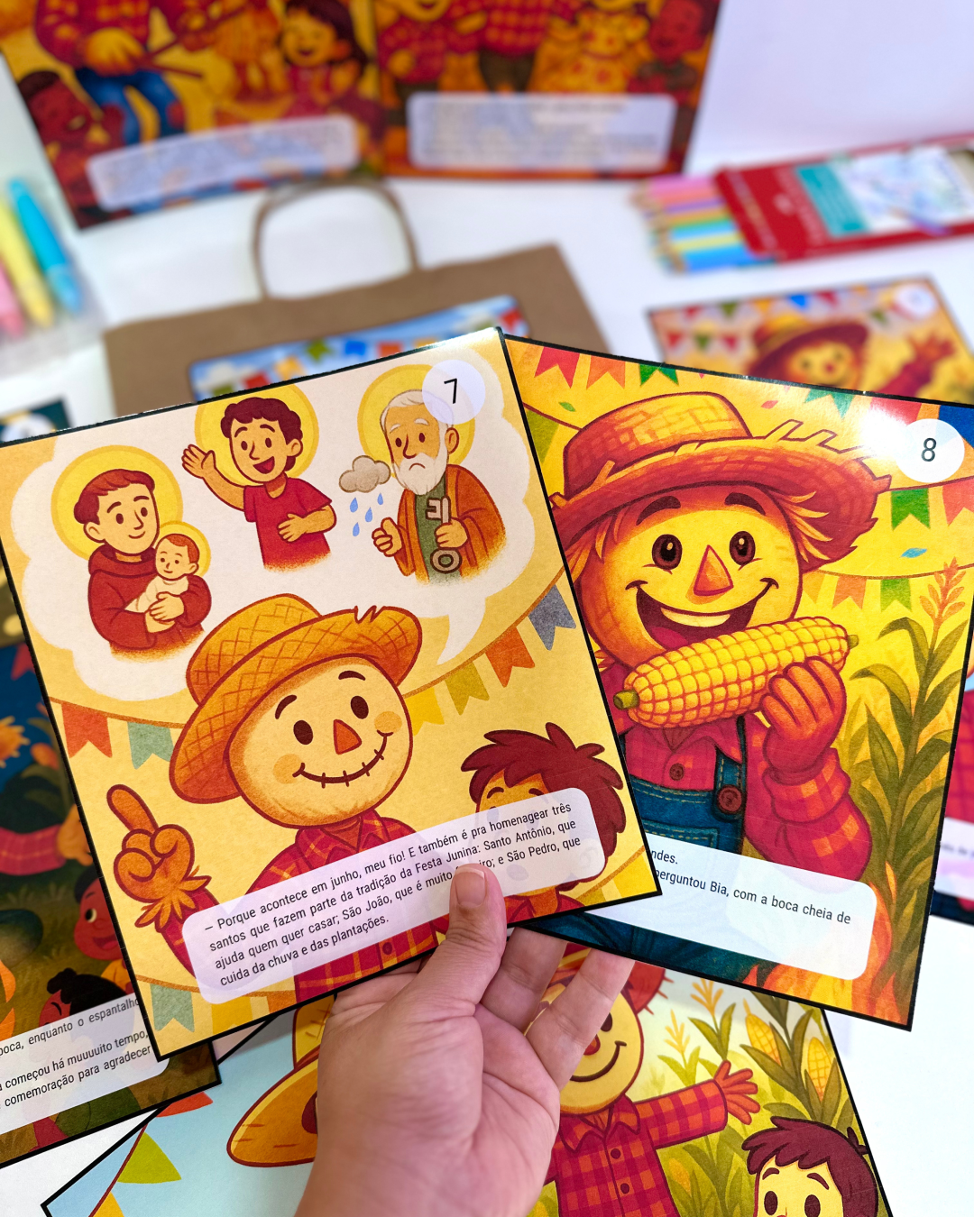 História  da Festa Junina na Sacola – Educação Infantil e Anos Iniciais do Ensino Fundamental - Imagem 9