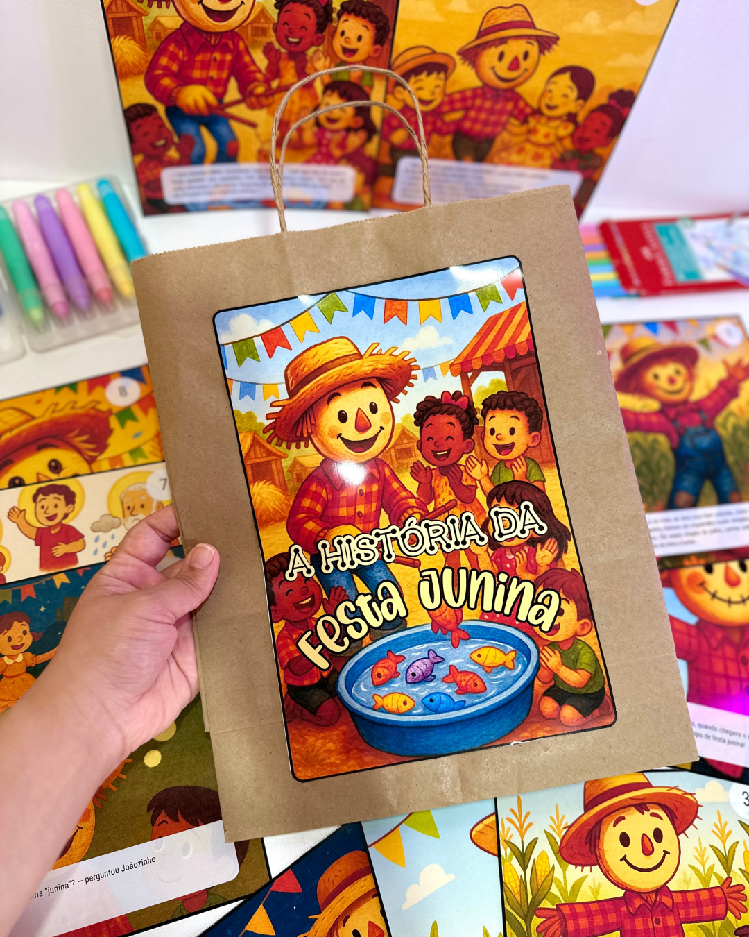 História  da Festa Junina na Sacola – Educação Infantil e Anos Iniciais do Ensino Fundamental - Imagem 10