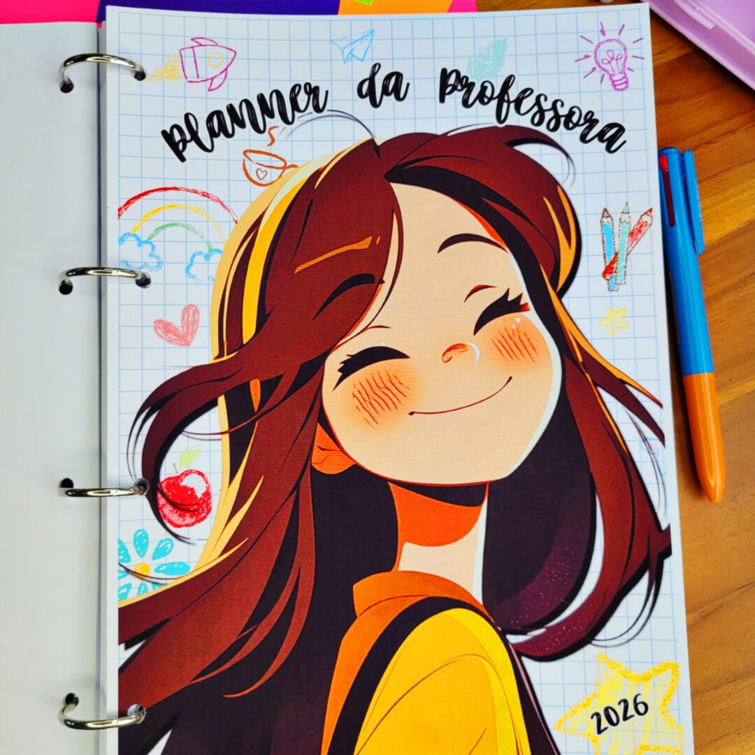 Planner com BNCC da Professora 2026 Educação Infantil - COLORIDINHO