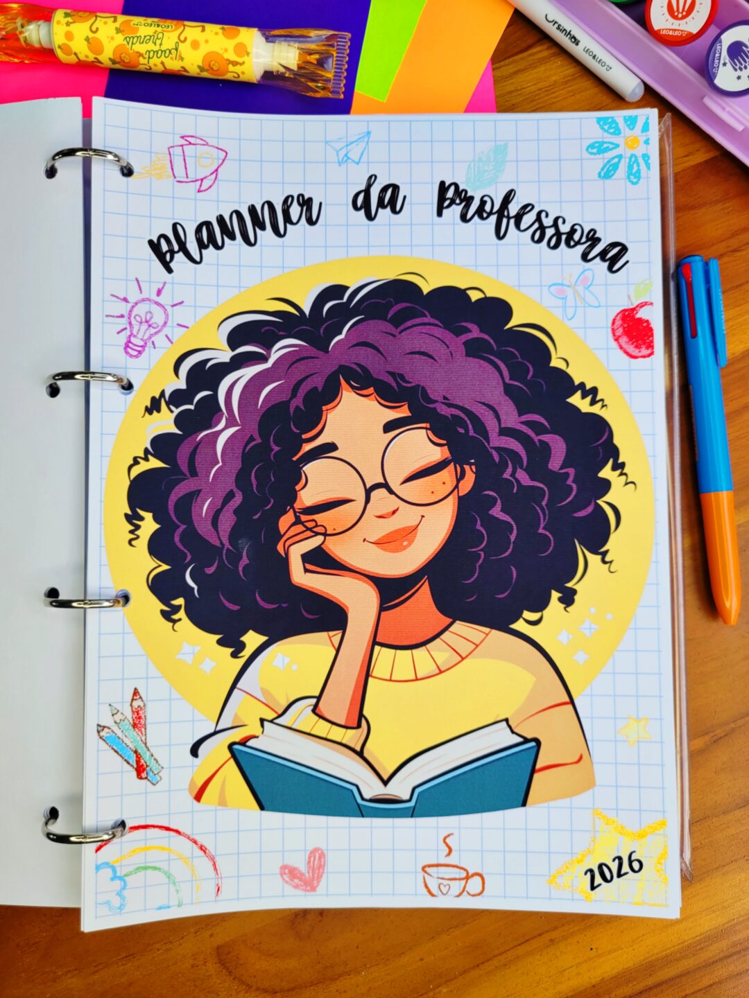 Planner com BNCC da Professora 2026 Educação Infantil - COLORIDINHO - Imagem 24