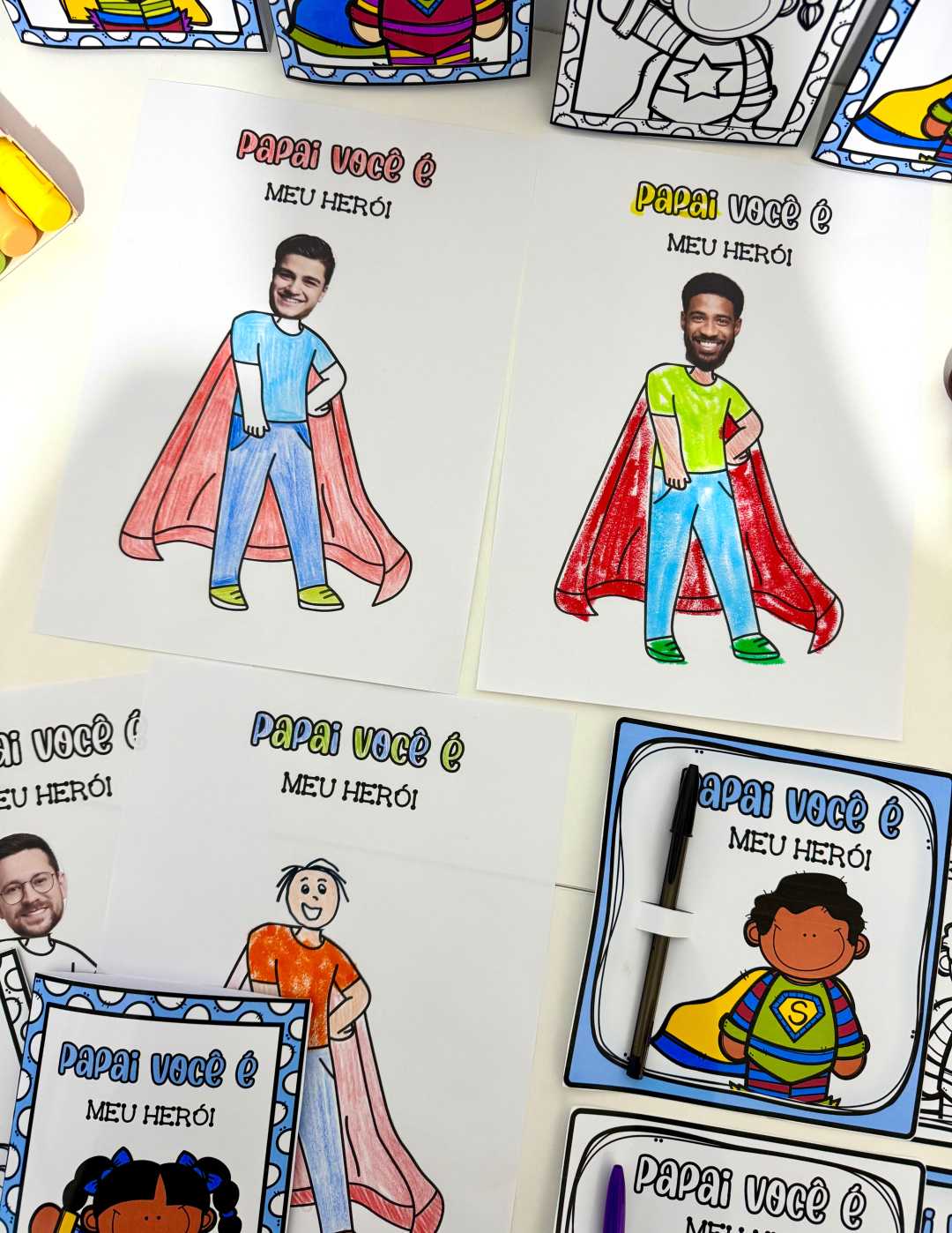 Atividades dia dos pais- Combo Especial Dia dos Pais – 5 Kits Temáticos! - Imagem 6