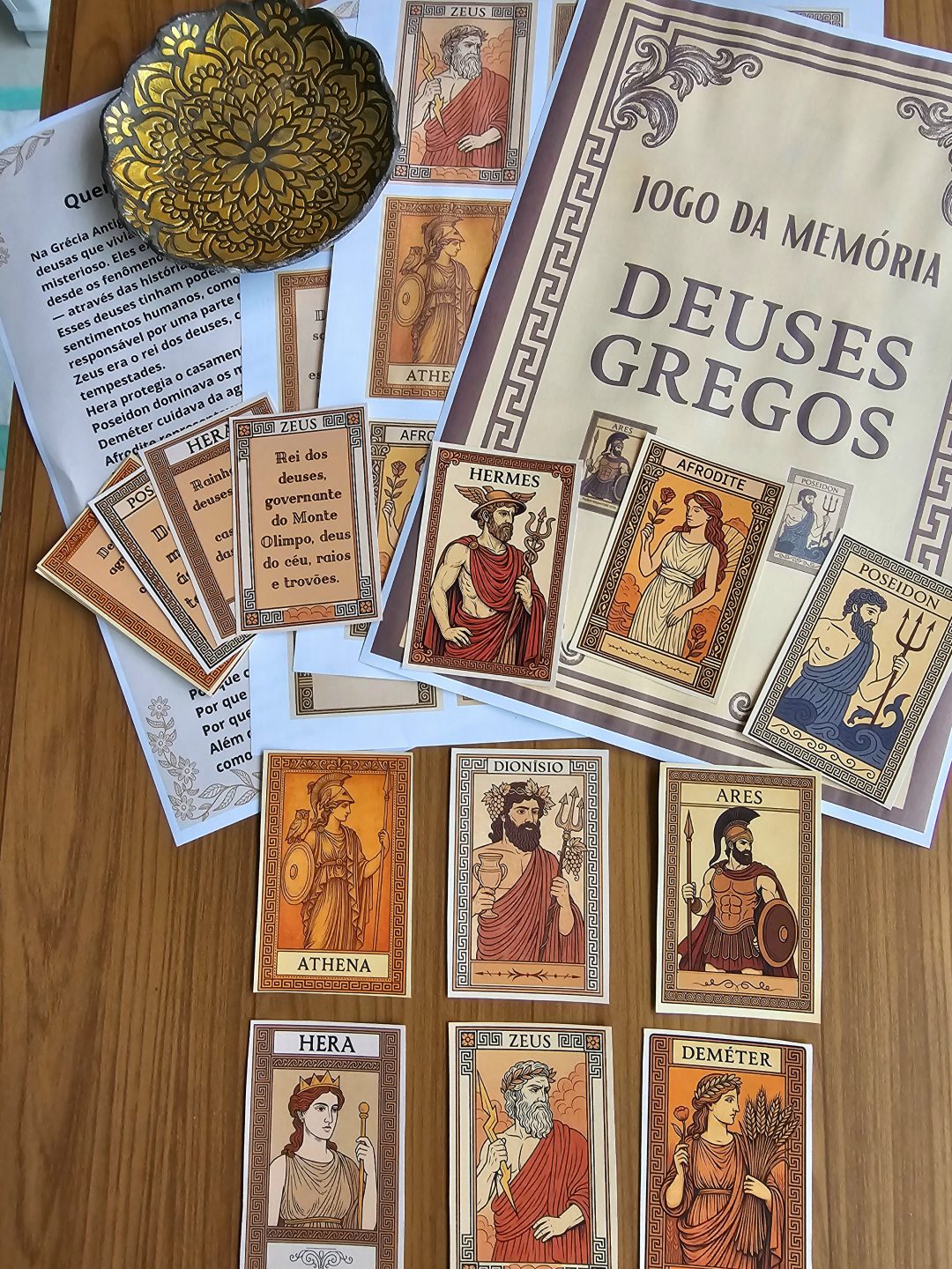 Sequência Didática: Arte Grega (BÔNUS ESPECIAL: Acompanha um Jogo da Memória dos Deuses Gregos) - Imagem 6