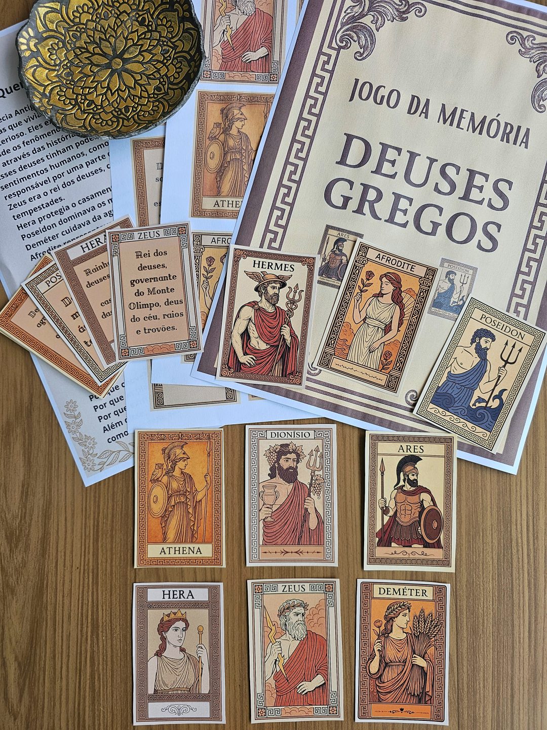 Sequência Didática: Arte Grega (BÔNUS ESPECIAL: Acompanha um Jogo da Memória dos Deuses Gregos) - Imagem 7