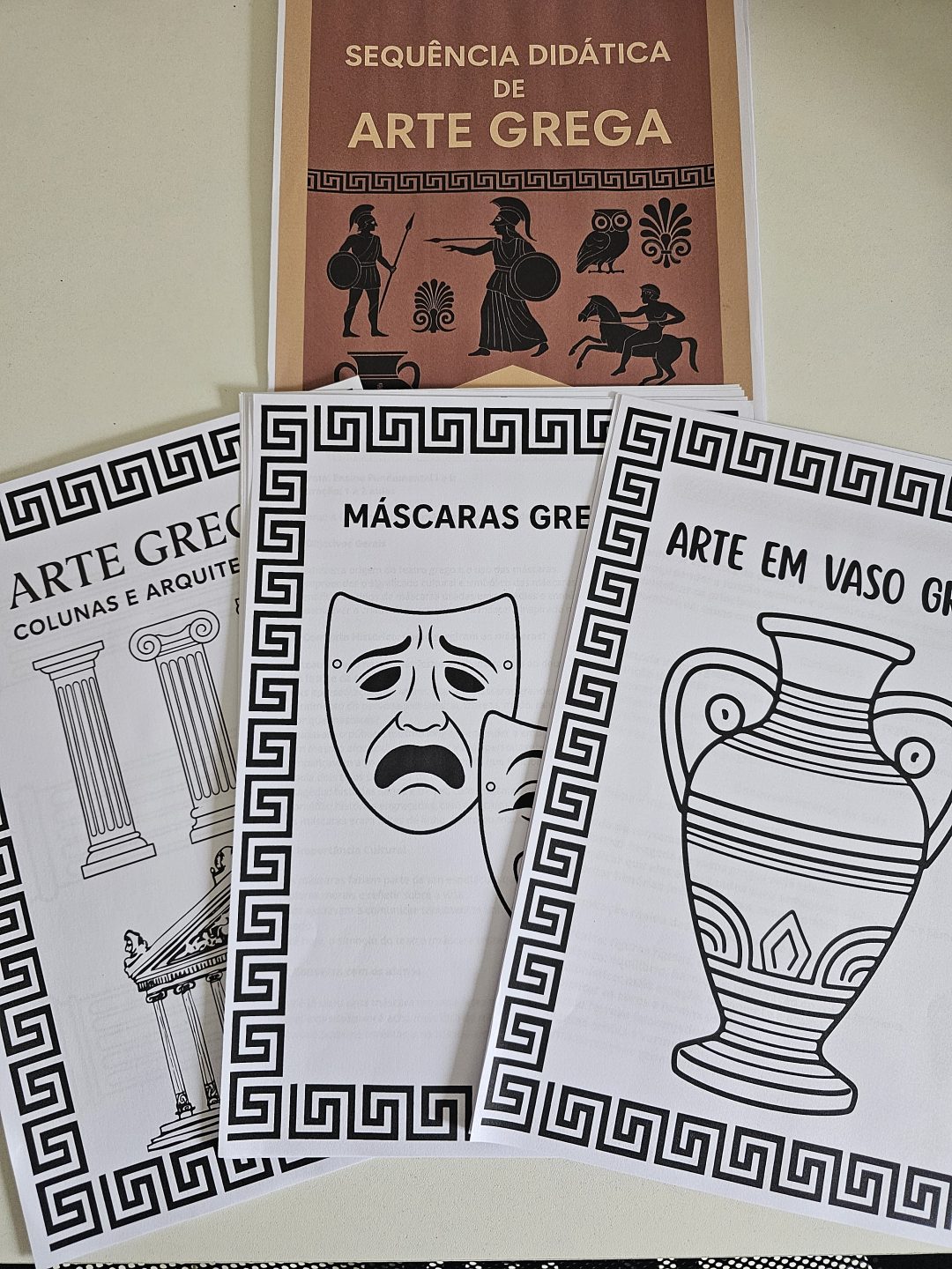 Sequência Didática: Arte Grega (BÔNUS ESPECIAL: Acompanha um Jogo da Memória dos Deuses Gregos) - Imagem 14