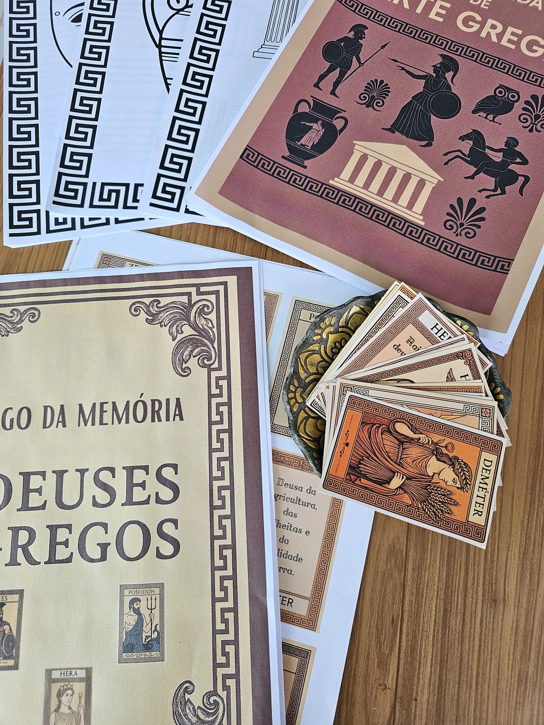 Sequência Didática: Arte Grega (BÔNUS ESPECIAL: Acompanha um Jogo da Memória dos Deuses Gregos) - Imagem 17